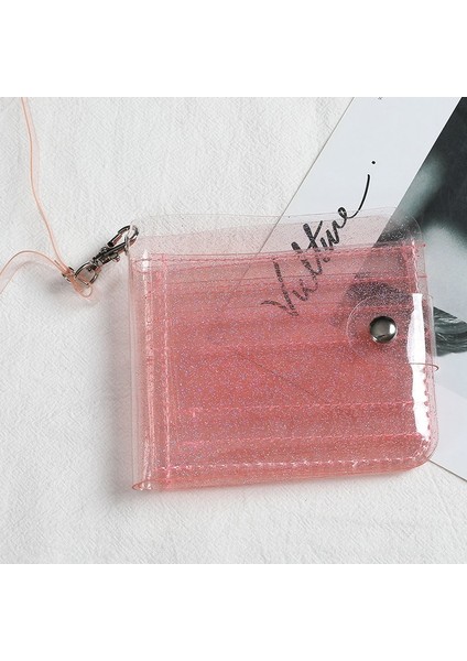 Kadın Çanta Pvc Şeffaf Şeffaf Jöle Çanta Mini Para Cüzdan Kart Sahibinin Temizle Cüzdan Bayan Çanta Cüzdan Jöle Kart Sahibinin (Yurt Dışından) fiyatları