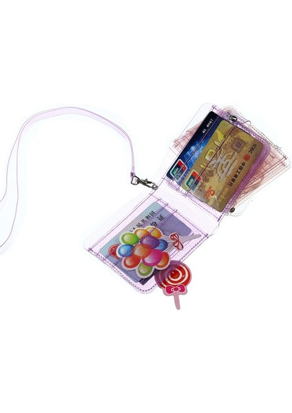 Kadın Çanta Pvc Şeffaf Şeffaf Jöle Çanta Mini Para Cüzdan Kart Sahibinin Temizle Cüzdan Bayan Çanta Cüzdan Jöle Kart Sahibinin (Yurt Dışından) indirimleri