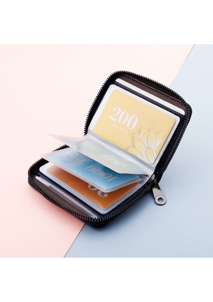 20 Bit Kredi Kartı Tutucu Cüzdan Sürücü Lisansı Araba Belgeleri Için Kapak Çok Cepler Kartvizitlik Kart Cüzdan Kılıf (Yurt Dışından) indirimleri