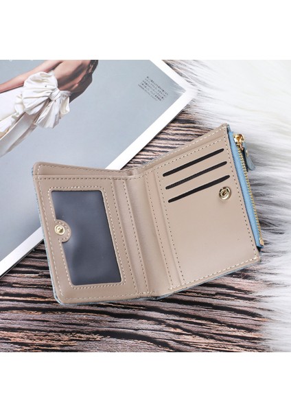 Kısa Cüzdan Kadın 2020 Sonbahar Yeni Kedi Işlemeli Tuval Debriyaj Büyük Kapasiteli Moda Bozuk Para Cüzdanı Çok Fonksiyonlu Kart Tutucu (Yurt Dışından) indirimleri