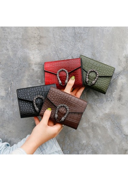 Kadın Kısa Cüzdan Pu Deri Para Çantalar Cüzdan Kadın Debriyaj Cüzdan Çile Telefon Cebi Kart Tutucu Bayanlar Carteras (Yurt Dışından) modelleri