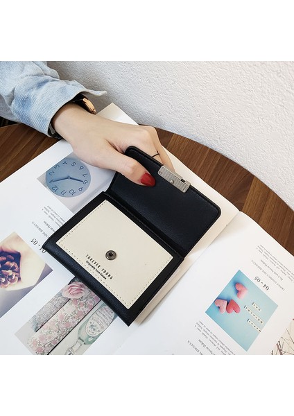 Kadın Cüzdan Kısa Kadın Bozuk Para Cüzdanı Cüzdan Kadın Kart Sahibinin Küçük Bayanlar Cüzdan Kadın Çile Mini Debriyaj Kız Için (Yurt Dışından) modelleri