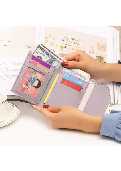 2022 Yeni Kısa Kadın Cüzdan Ücretsiz Isim Gravür Kpop Kalp Şeklinde Sevimli Küçük Kadın Cüzdan Pu Deri Ince Basit Kadın Çanta (Yurt Dışından) fırsatları