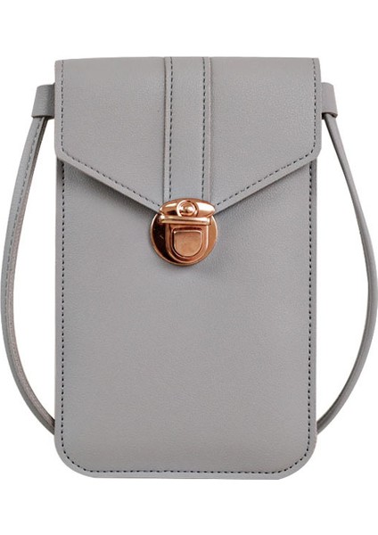 Adet Kadın Moda Kilit Crossbody Çanta Dokunmatik Ekran Pu Omuz Çantası Cep Telefonu Cep Cüzdan Kadınlar Için Crossbody Cep Telefonu Çantası (Yurt Dışından) fiyatları