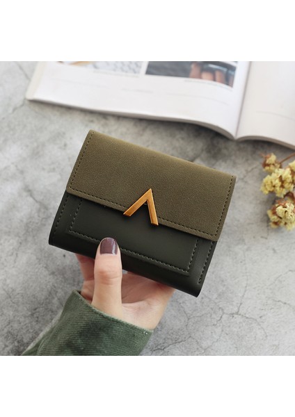 Kadın Cüzdan Kısa Bozuk Para Cüzdanı Cüzdan Kartlıklı Çanta Bayanlar Küçük Cüzdan Kadın Çile Mini Debriyaj Kız Para Çantası (Yurt Dışından) modelleri