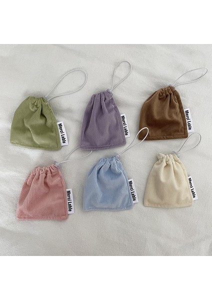 2021 Yeni Kadife Bozuk Para Cüzdanı Mini Büzgülü Çanta Süsleme Küçük Çanta Düz Renk Bayan Taşınabilir Değişim Çanta Kulaklık Ruj Çantası (Yurt Dışından) fiyatları