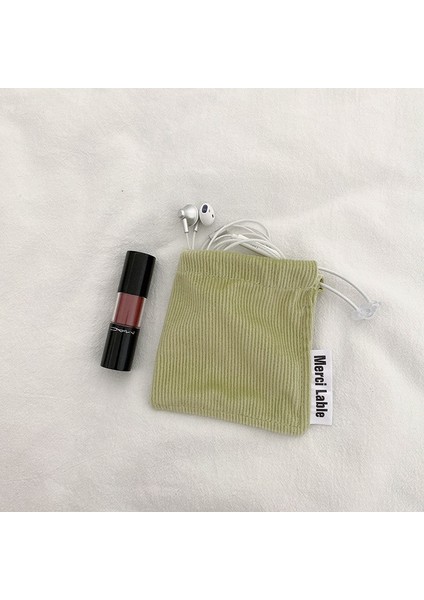 2021 Yeni Kadife Bozuk Para Cüzdanı Mini Büzgülü Çanta Süsleme Küçük Çanta Düz Renk Bayan Taşınabilir Değişim Çanta Kulaklık Ruj Çantası (Yurt Dışından) fırsatları