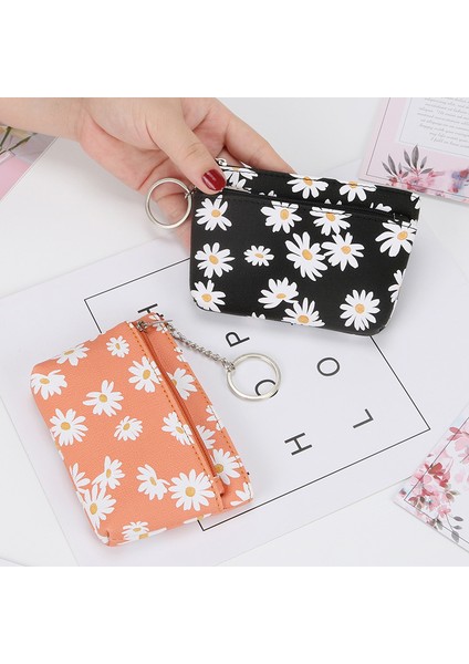 Papatya Bozuk Para Cüzdanı Kadın Mini Cüzdan Fermuarlı Anahtarlık Kartlıklı Cüzdan Creek (Yurt Dışından) modelleri