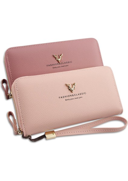 Yeni Moda Kadın Debriyaj Portefeuille Cüzdan Büyük Kapasiteli Çanta Uzun Kısa Para Cebi Pu Deri Bayan Tasarımcı Cüzdanlar (Yurt Dışından)