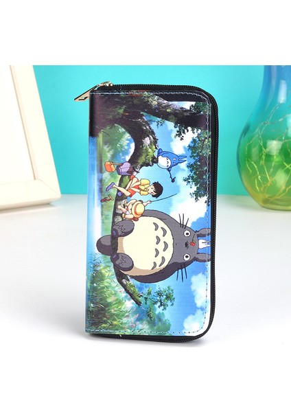 Kadın Cüzdan Pu Deri Bayan Çanta Karikatür Totoro Öğrencileri Cüzdan Kart Tutucu Kadın Debriyaj Çile Bozuk Para Cüzdanı Kızlar Para Çantaları (Yurt Dışından) indirimleri