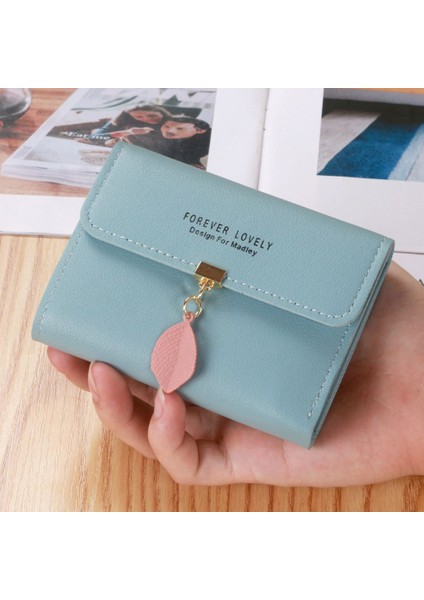 Kore Kısa Mını Cüzdan Kadın 2022 Yeni Varış Kolye Ince Cüzdan Kart Tutucu Küçük Taze Öğrenci Toka Bozuk Para Cüzdanı Para Çantası (Yurt Dışından) modelleri