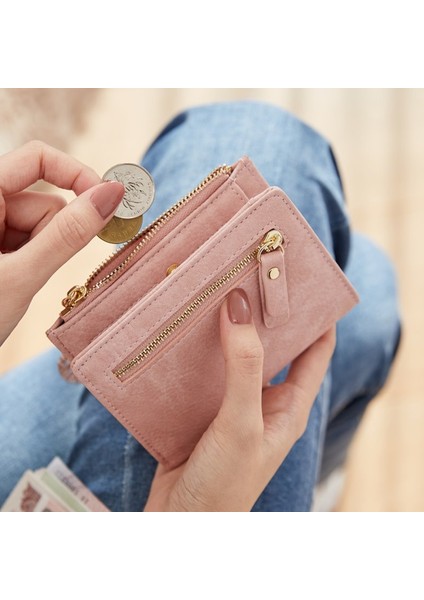 1 Adet Pu Deri Kadın Küçük Cüzdan Katlanır Kart Sahipleri Moda Fermuarlı Bozuk Para Cüzdanı Püskül İle Sevimli Öğrenci Kızlar Para Çantası (Yurt Dışından) fırsatları