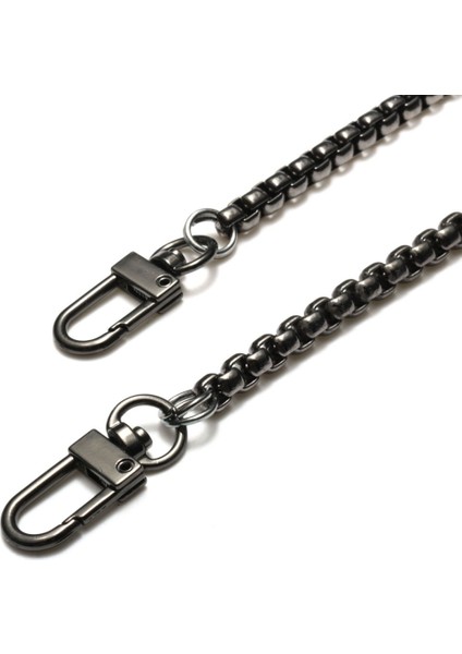 120cm Metal Çanta Zincir Saplı Omuz Çantası Çanta Yedek Siyah Yeni - Intl (Yurt Dışından) modelleri