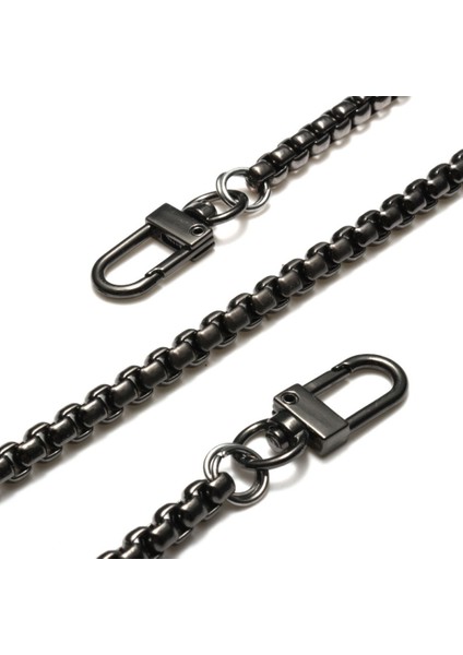 120cm Metal Çanta Zincir Saplı Omuz Çantası Çanta Yedek Siyah Yeni - Intl (Yurt Dışından) fırsatları