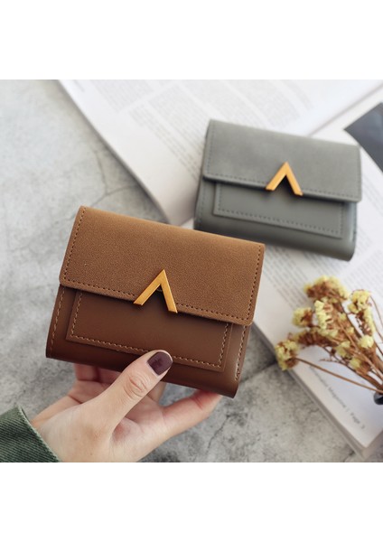 Kadın Cüzdan Kısa Kadın Bozuk Para Cüzdanı Cüzdan Kart Tutucu Bayanlar Küçük Cüzdan Kadın Çile Mini Debriyaj Kız Para Çantası Para Çantası (Yurt Dışından) fiyatları