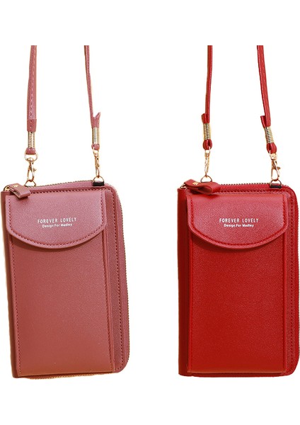 Omuz Cüzdan Kadın Telefon Cüzdan Çanta Kadın Çanta Uzun Bileklik Cüzdan Debriyaj Messenger Omuz Askıları Çanta (Yurt Dışından) fırsatları