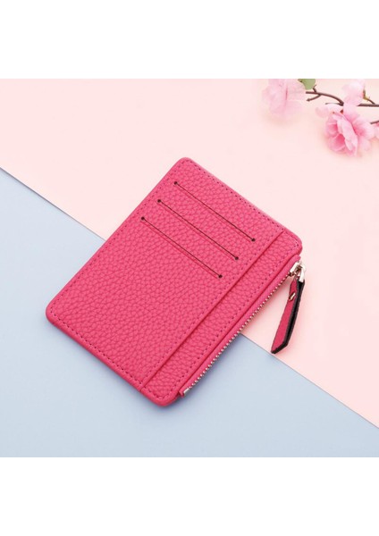 Püskül Cüzdan Kredi Çoklu Kart Sahipleri Paket Moda Pu Fonksiyonu Fermuar Ultra-Ince Organizatör Vaka Öğrenci Kadın Bozuk Para Cüzdanı (Yurt Dışından)