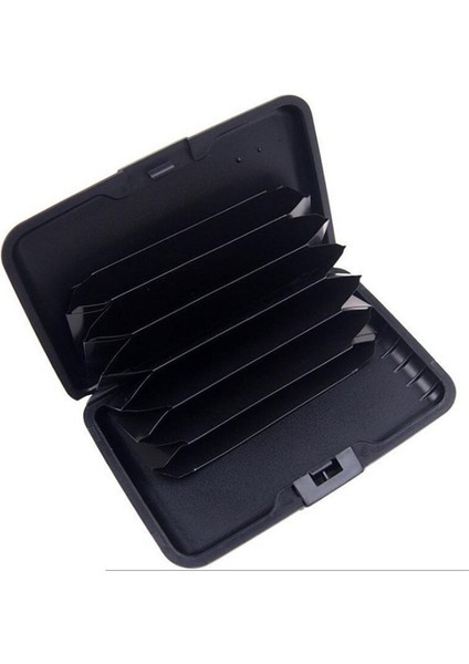 2021 Yeni Alüminyum Metal Banka Kartı Engelleme Sert Çanta Cüzdan Kredi Kartı Anti-Rfıd Tarama Koruyucu Tutucu Kart Tutucu Kadın (Yurt Dışından) fiyatları