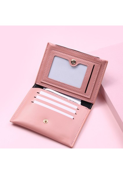2021 Yeni Kadın Cüzdan Pu Deri Fermuarlı Çile Cep Bayanlar Mini Küçük Bozuk Para Cüzdanı Kredi Kartı Tutucu Kadın Kimlik Kartı Çantası (Yurt Dışından) fiyatları
