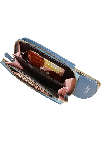 Kadın Cüzdan Marka Cep Telefonu Cüzdan Büyük Kart Sahipleri Cüzdan Çanta Çanta Debriyaj Messenger Omuz Askıları Çanta (Yurt Dışından) modelleri