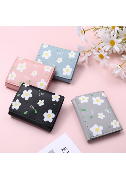 1 Adet Kadın Sevimli Çiçek Cüzdan Küçük Çile Kız Cüzdan Marka Tasarlanmış Pu Deri Kadın Bozuk Para Cüzdanı Kadın Kartlıklı Cüzdan (Yurt Dışından) fiyatları