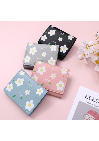 1 Adet Kadın Sevimli Çiçek Cüzdan Küçük Çile Kız Cüzdan Marka Tasarlanmış Pu Deri Kadın Bozuk Para Cüzdanı Kadın Kartlıklı Cüzdan (Yurt Dışından) modelleri