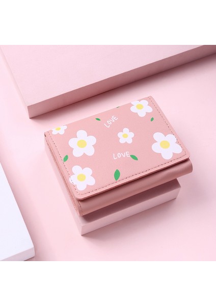 1 Adet Kadın Sevimli Çiçek Cüzdan Küçük Çile Kız Cüzdan Marka Tasarlanmış Pu Deri Kadın Bozuk Para Cüzdanı Kadın Kartlıklı Cüzdan (Yurt Dışından) fırsatları