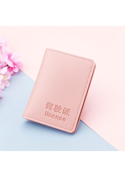 Mavi Sevimli Baskı Kart Sahibinin Cüzdan Kımlık Koruyucu Kart Kılıfı Ehliyet Kapağı Kart Tutucu Koruyucu Kapak Yaratıcı 6 Kart Yuvaları (Yurt Dışından)