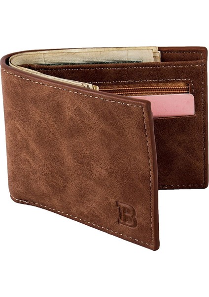 Yeni 1 Adet Yüksek Kalite Moda Mini Erkek Lüks Iş Cüzdan Kart Tutucu Adam Çanta Para Çantası Fermuarlı Hediye Erkekler Için (Yurt Dışından)