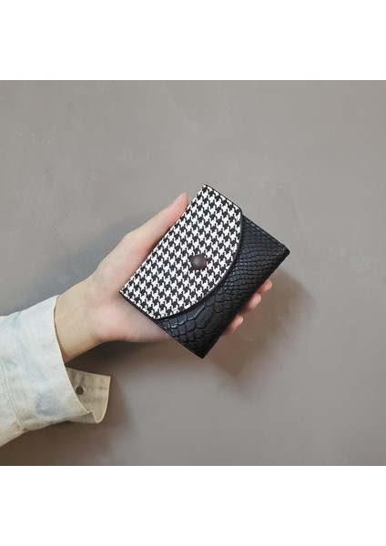 2022 Kadın Cüzdan Kısa Bayan Küçük Cüzdan Bozuk Para Çantaları Debriyaj Para Çantası Sevimli Kızlar Kredi Kartı Sahipleri Kadın Çile Cüzdan (Yurt Dışından)