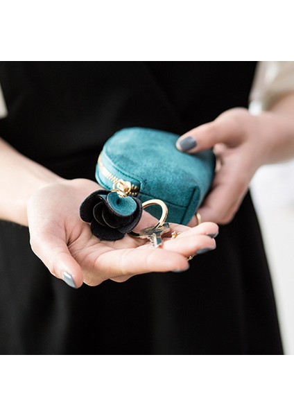 Yeni Bayanlar Pu Deri Mini Cüzdan Kart Anahtar Klip Fermuar Bozuk Para Cüzdanı Çiçek Kolye El Çantası Küçük Çanta Çanta Yeşil (Yurt Dışından) modelleri