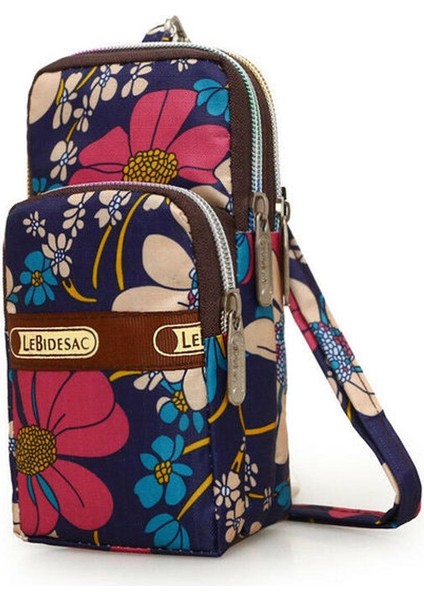 Kadın Cep Telefonu Kılıfı Mini Omuz Çantaları Çanta Crossbody Messenger Cep Çantası (Yurt Dışından)