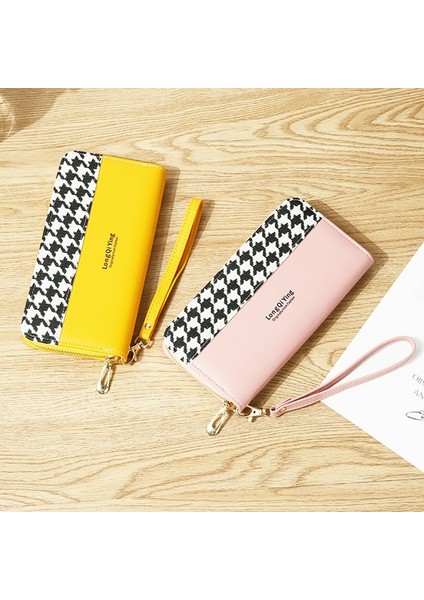 Yeni Kadın Cüzdan Uzun Büyük Lüks Tasarımcı Marka Kapasiteli Çok Fonksiyonlu Debriyaj Çoklu Kart Yuvaları Basit Cüzdan (Yurt Dışından) fırsatları