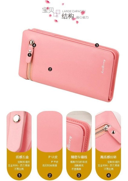 Rahat Kore Bayan Cüzdan Uzun Çok Fonksiyonlu Çanta Yüzde 30'Dan Fazla Kart El Çantası Cüzdan Kadın Erkek Cüzdan Cüzdan Erkek Çanta Para Anahtarlık Deri Cüzdan Küçük Cüzdan (Yurt Dışından) fırsatları