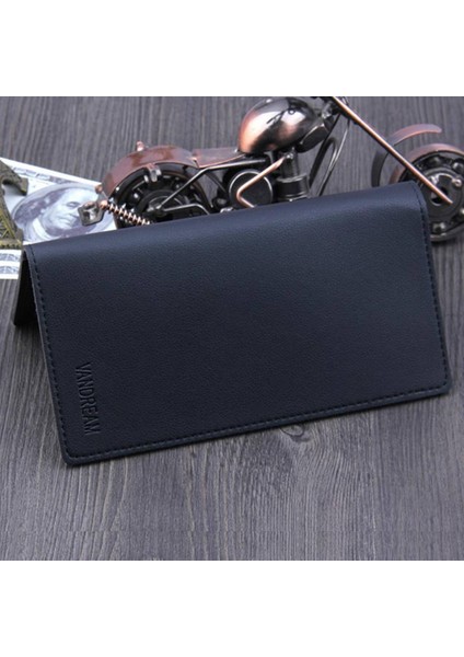 Erkek Bifold Iş Cüzdanı Kimlik Kartı Tutacağı Çanta Cepleri (Yurt Dışından)