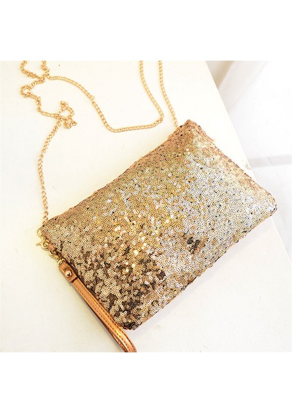 Kadınlar Bayanlar Glitter Pul Çanta Askılı Çanta Köpüklü Parti Akşam Zarf El Çantası Cüzdan Tote Çanta Omuzdan Askili Çanta (Yurt Dışından) fırsatları