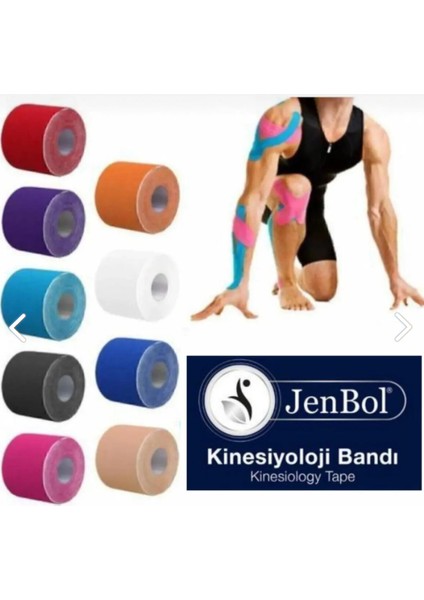 Kinezyo Sporcu Bandı 5 Metre x 5 cm Pembe fırsatları
