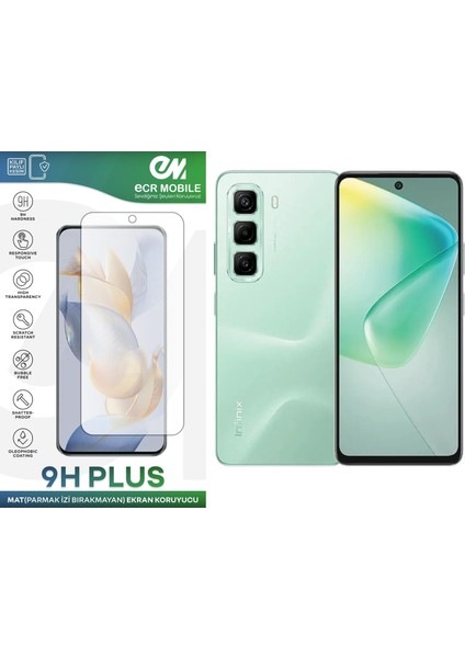 Infinix Hot 50 Pro Ekran Koruyucu Mat Parmak Izi Bırakmayan Uyumlu Esnek Nano Kırılmayan