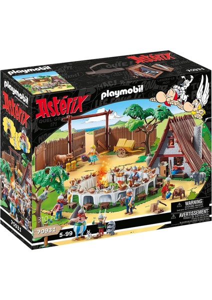Asterix 70931 Büyük Köy Festivali, 5 Yaşından Büyük Çocuklar Için Oyuncak