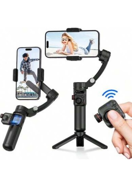 Gimbal Telefon Tutucu Anti Shake Video Kayıt Sabitleyici