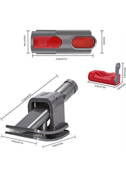Dyson V10 V11 V12 V15 V8 V7 Için Hızlı Çıkarma Dönüştürücü Adaptörlü Groom Tool Köpek Evcil Hayvan Fırçası Vakum Aparatı (Yurt Dışından)