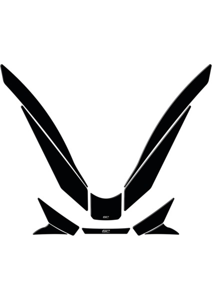 Honda Pcx 125 2021-2024 Uyumlu Ön Grenaj Pad Siyah