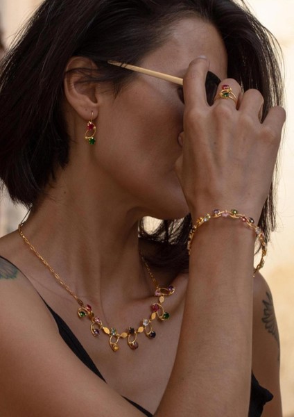 14 Ayar Altın Sarmaşık Kolye