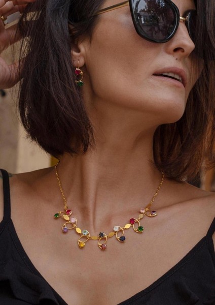 14 Ayar Altın Sarmaşık Kolye modelleri