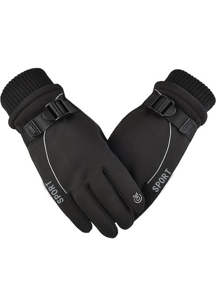 Kkg-Cc Su Geçirmez, Yağmur Geçirmez ve Kaymaz Dış Mekan Eldivenleri-Siyah (Yurt Dışından)