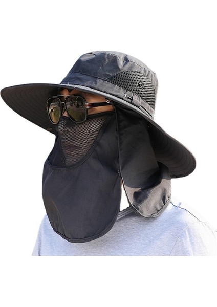 Kkj-Cc Dış Mekan Yazlık Kova Şapkası-Siyah (Yurt Dışından)