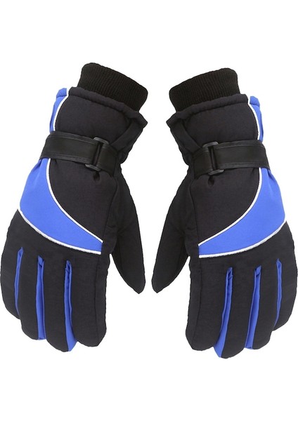 Erkek Tam Dokunmatik Rüzgar Geçirmez Moda Kayak Eldiven 001 (Yurt Dışından)
