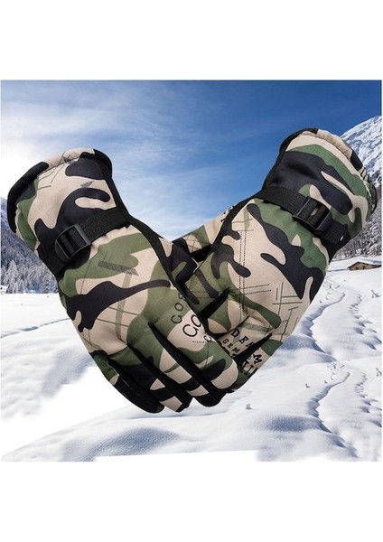 Yyg-Vv Dış Mekan Rüzgar Geçirmez ve Kaymaz Eldivenler-Yeşil (Yurt Dışından) fiyatları