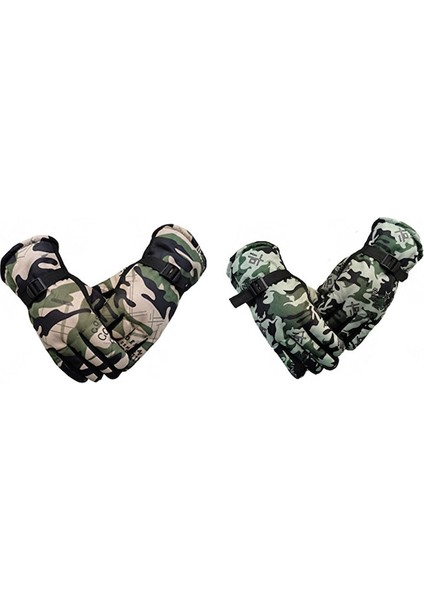 Yyg-Vv Dış Mekan Rüzgar Geçirmez ve Kaymaz Eldivenler-Yeşil (Yurt Dışından) modelleri