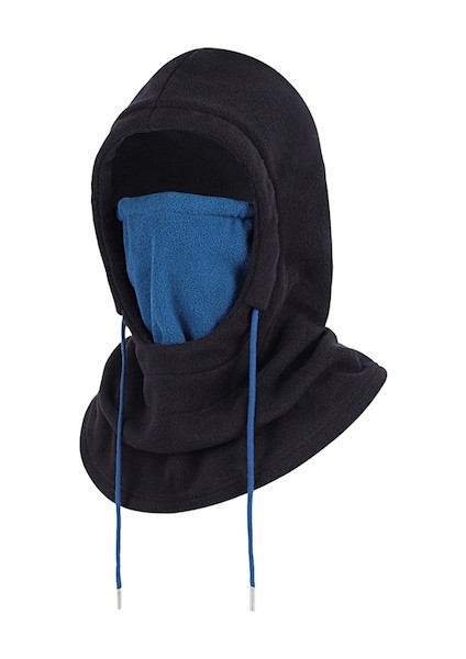 Yyf-Cc Dış Mekan Sıcak Eşarp Kadife Maske Bisiklet Kayak Şapkası Hood-Siyah (Yurt Dışından)